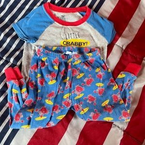 Little crabby pjs